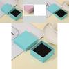 Stylish Cardboard Jewelry Box For Ring And Necklace Sleek Storage Packing Organizer