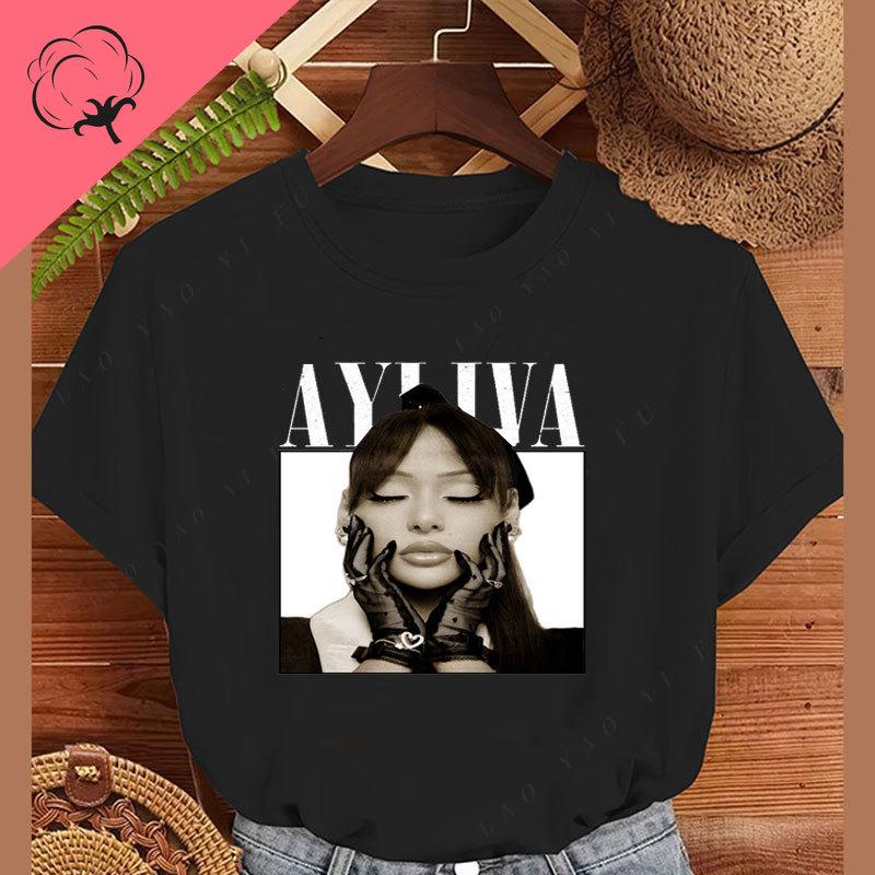 GerUnisexy Singer Grunge Style Die Ayliva Tour 2025 Graphic TShirt Summer Cotton Fans Gift Y2k Clothes Women Tee Unisex T Shirts