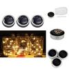 Stylish 10led Solar Mason Jar Light Lids Perfect For Outdoor And Indoor Celebrations