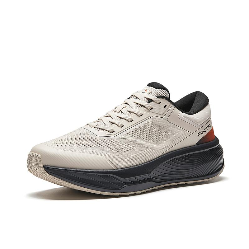Anta Seria Treningowa Shenxing 12 Miejskie Dojazdy Amortyzujące Trwałe Niskie Buty Treningowe Męskie Sneakersy Kredowo-Białe 112537718-2