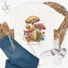 Never Give Up Mushroom T Shirt Vintage Stylish Homme Comfortable Versatile Unisex Fashion Graphic Breathable Soft