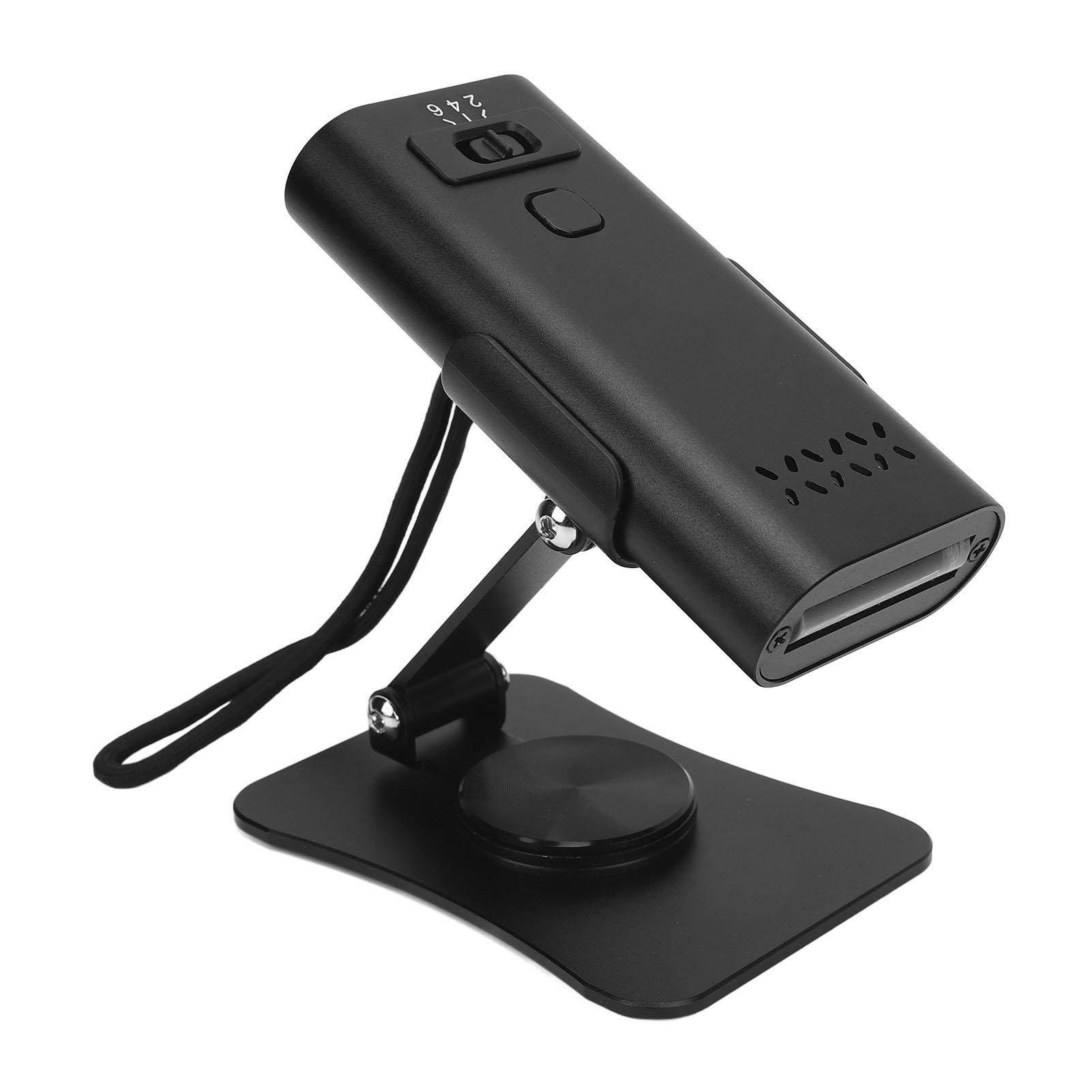 

Портативный светодиодный аппарат для наращивания волос с быстрой полимеризацией 395 нм, с подставкой для чёрный