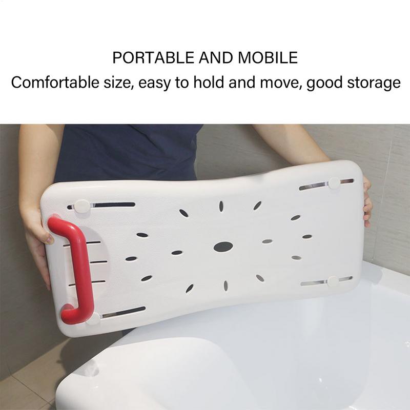 Transfer Bench For Bathtub Elderly Bathtub Shower Board Bath Sitting Board With Rounded Corners For Disabled People The Elderly