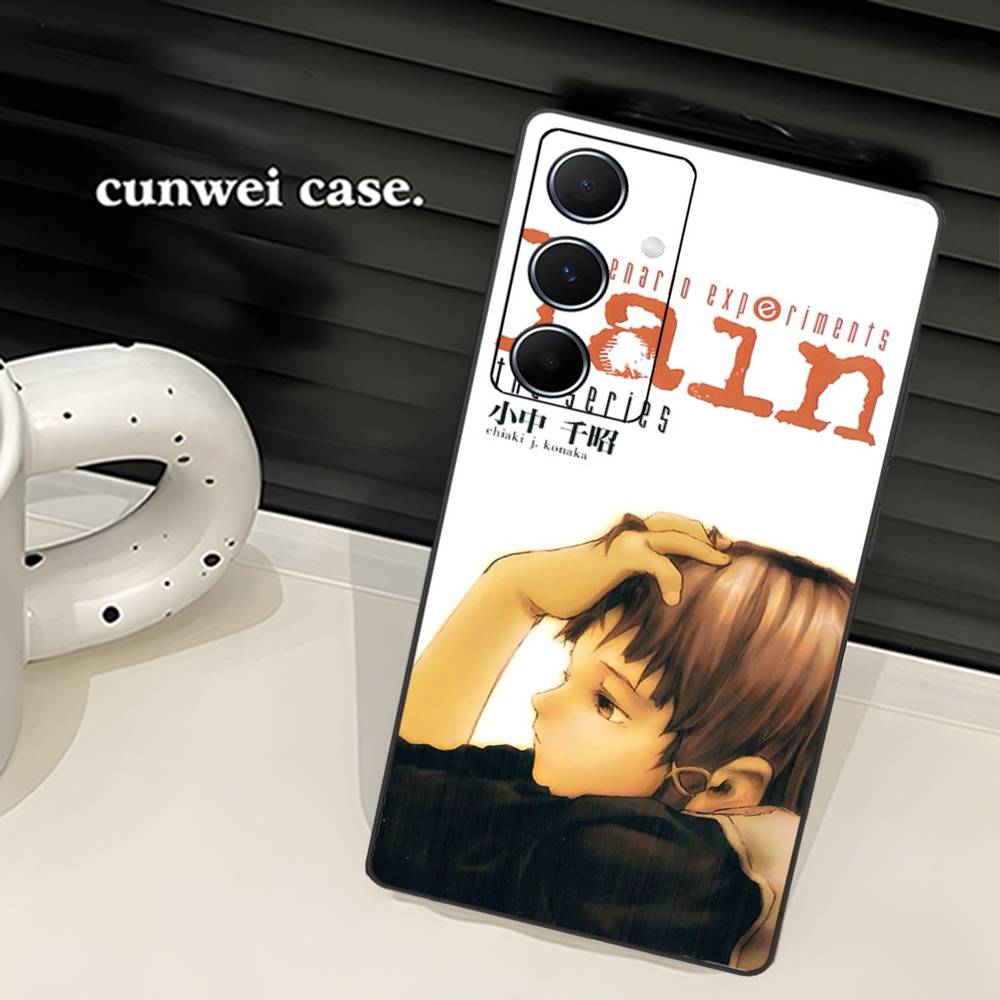 Serial Experiments Lain Cartoon Phone Case For Samsung S 24 Fe 25 Ultra Plus 20 Lite 21 30 22 23 24 22 Ultra 5G Fundas