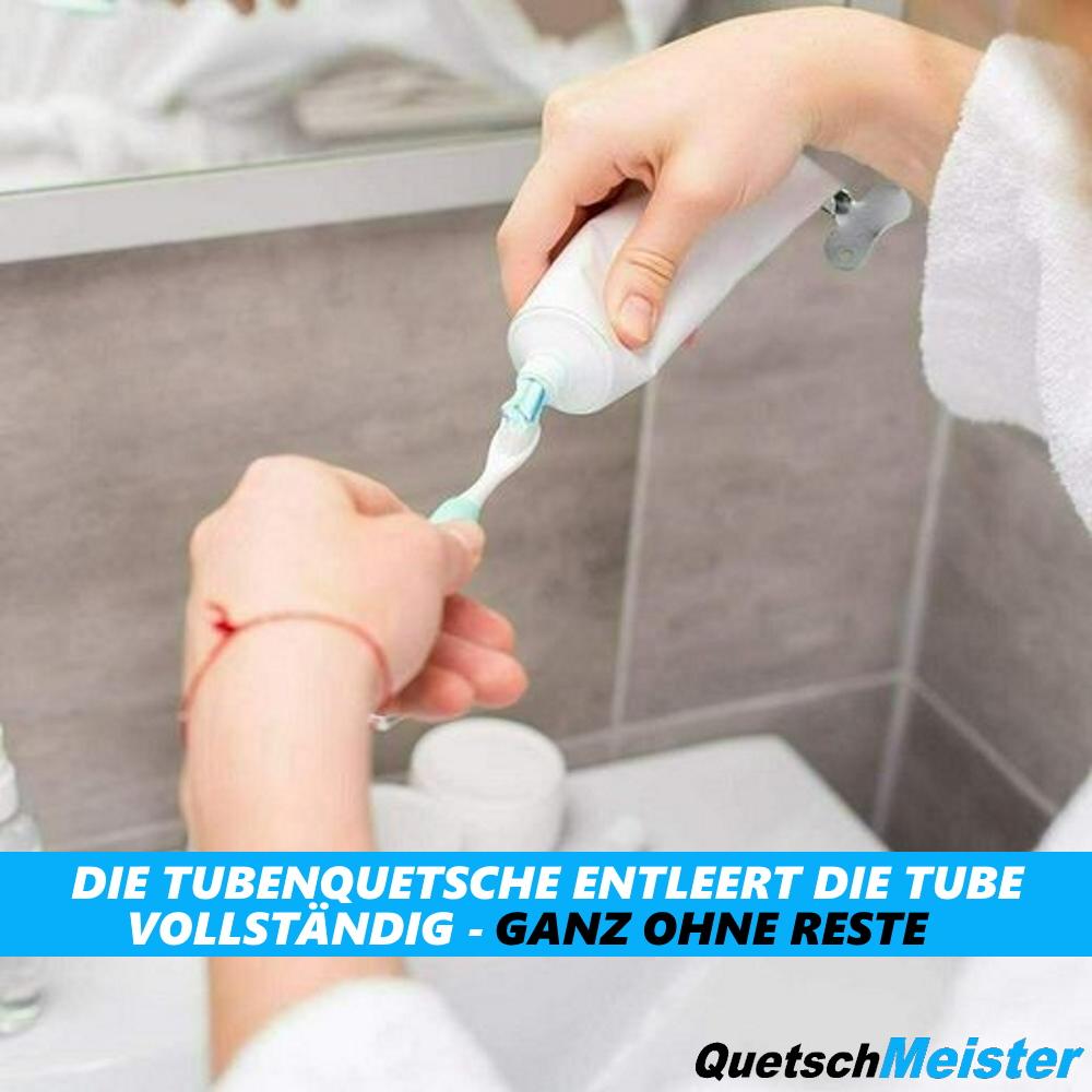 QuetschMeister Váleček na tuby Mačkač Vytlačovač Navíječ Nerezová ocel Klíč