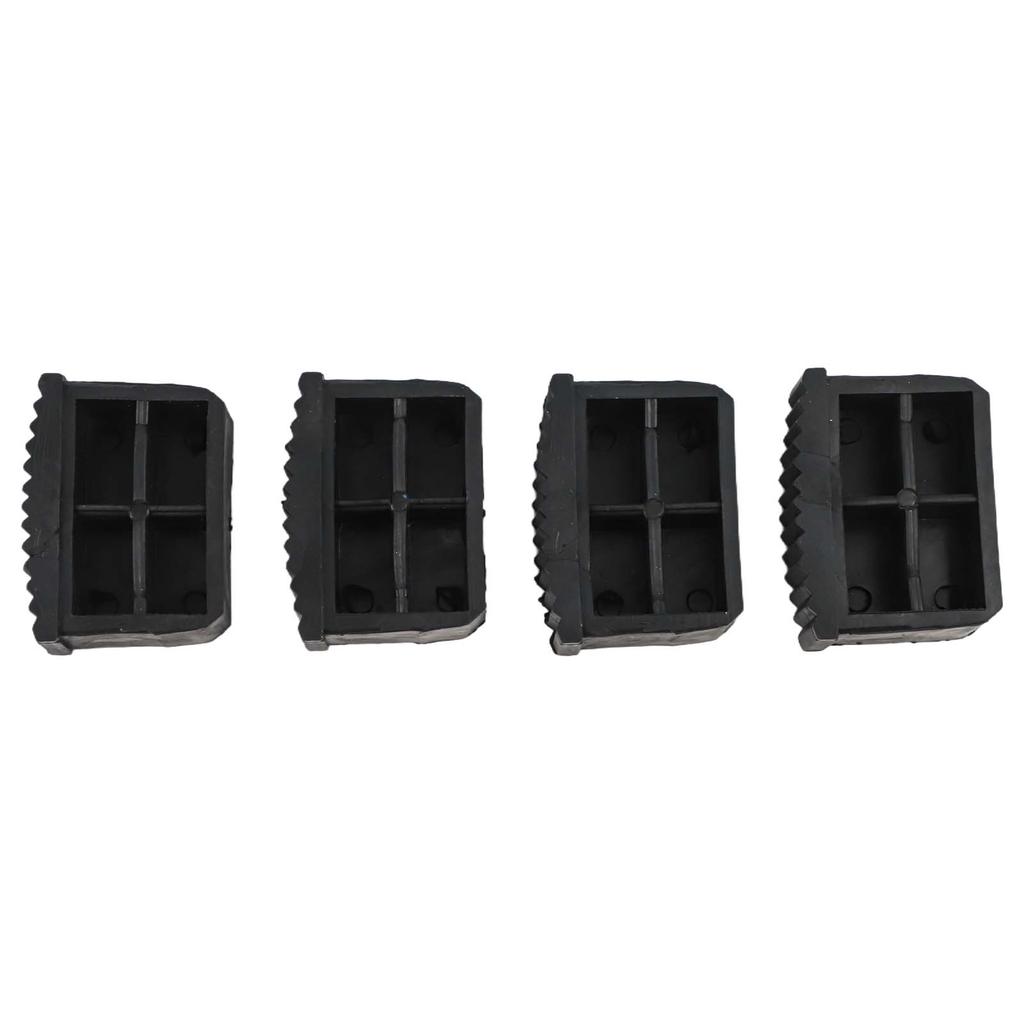 Rubber Non Slip Ladder Leg Covers Set of 4 for Safe Climbing Experience