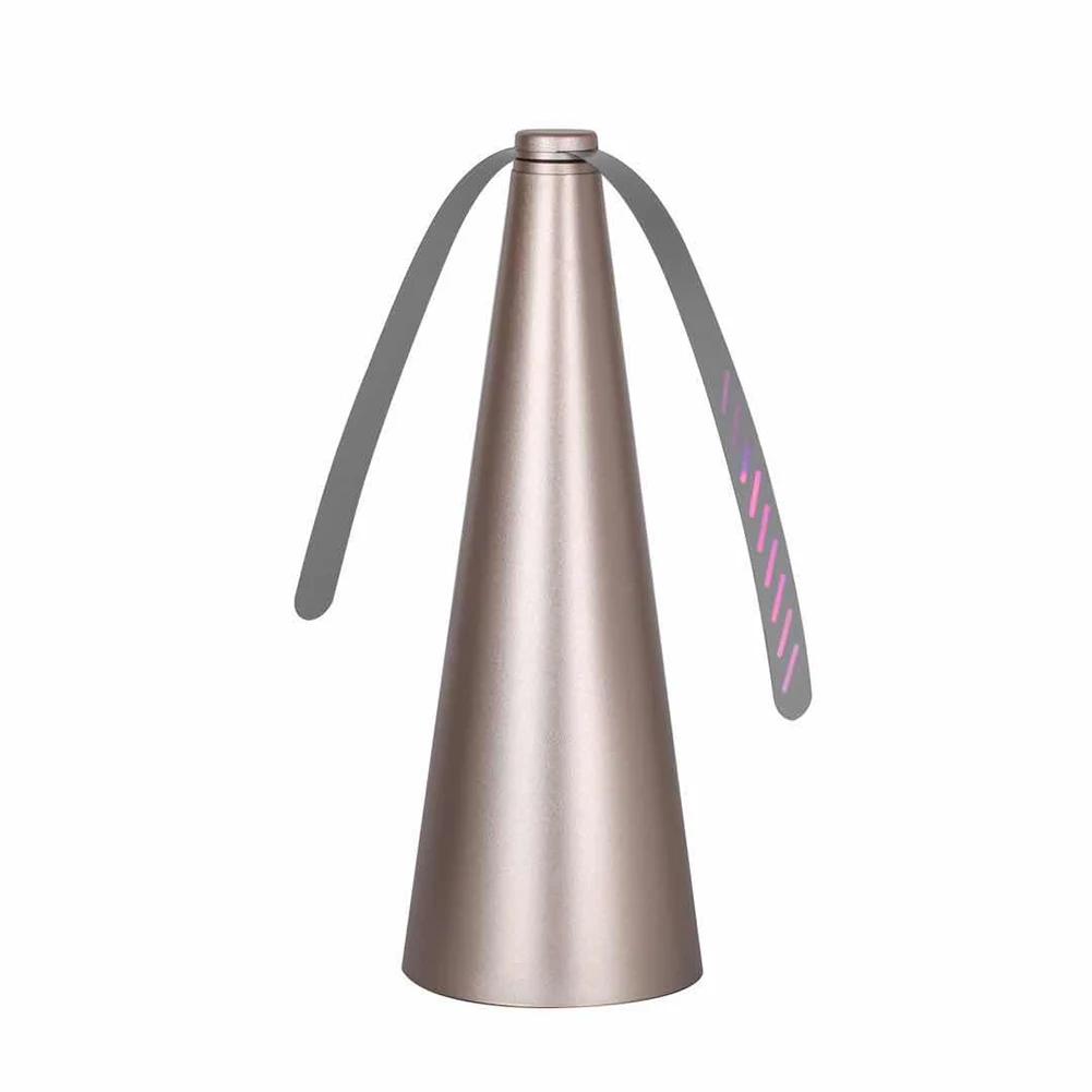 Ventilator Repelent de Țânțari Alimentat USB sau Baterii AA Repelent de Muște Ventilator de Masă Portabil Controlul Dăunătorilor pentru Camping Picnic Petrecere