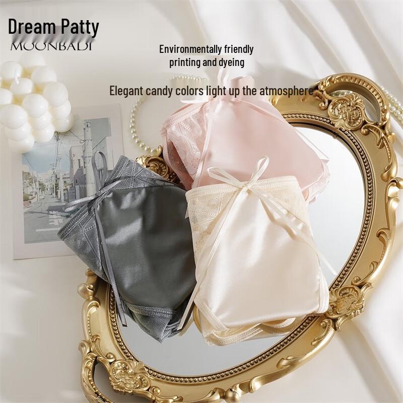 Women's Silk-Blend Lace Briefs - 3 Pack