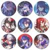 Honkai Star Rail Anime Merchandise: Badges, Pins, Mirrors, Keychains, Charms