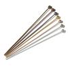 200 st/parti 18 20 25 30 40 mm Metallkulhuvudnålar 0,5 mm Stångnålar Kontakt för DIY Smyckestillverkning Pärlfynd Tillbehör