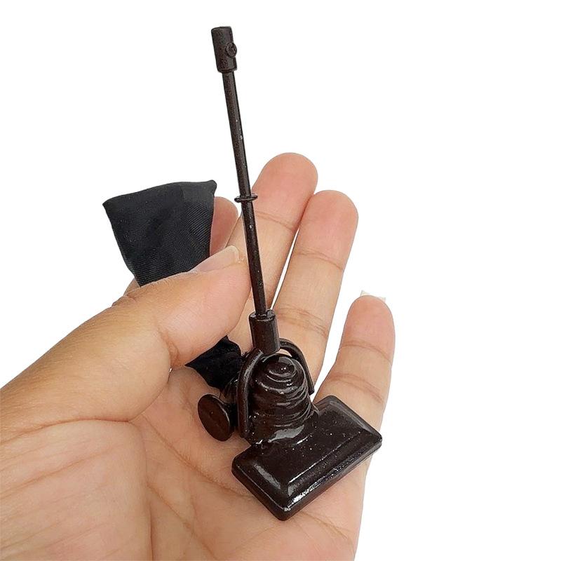 

1/12 Dollhouse Simulation Vacuum Cleaner Model Dollhouse Mini Housework Dust Catcher Toy Dolls House Furniture Decor Accessories