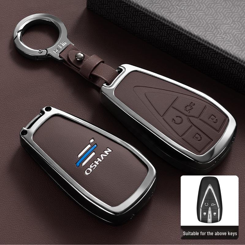 2024 Changan Oshan Car Key Case - Metal Full Coverage Shell for Z6, X5 Plus, X7 Models