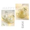 30pcs 6cm Christmas Ball Set Plastic Hanging Ornament Crafts Christmas Tree Pendant  New Year
