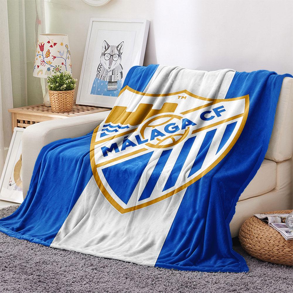 Málaga logo Blanket, High quality Comfortable for All Seasons, Home Decor, Warmth and Comfort