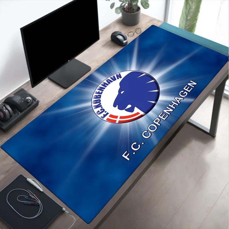 Copenhagen Lion Emblem Mouse pad, Gaming Mouse Pad, keyboard pad, Desk Decor for computer notebook Fan Gift Birthday Gift