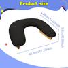 Comfortable And Non-slip PU Leather Hand Rest for Manicure Makeup
