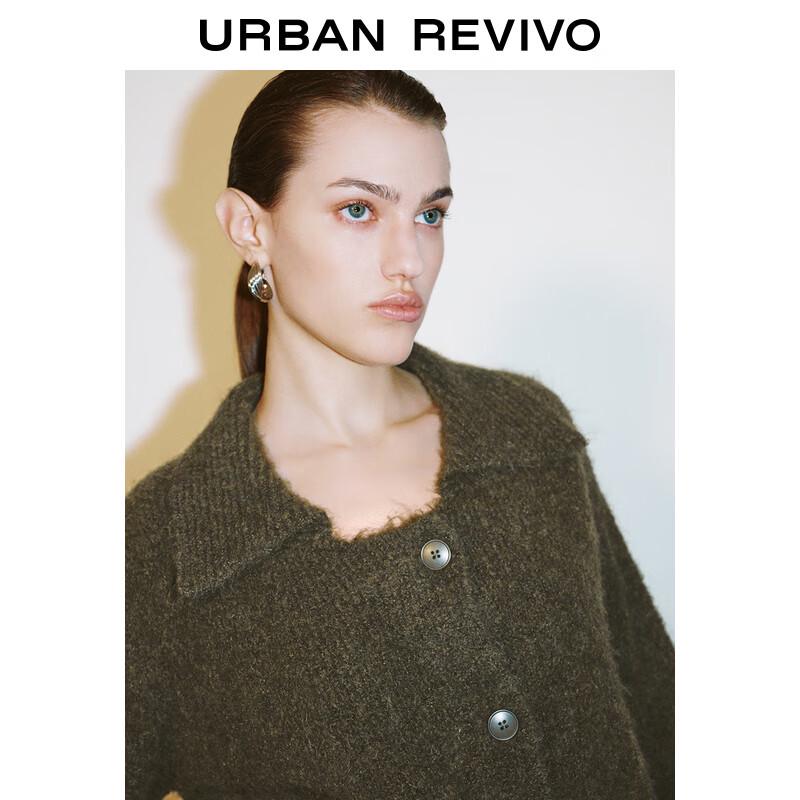 UR Women's Peter Pan Collar Knit Cardigan