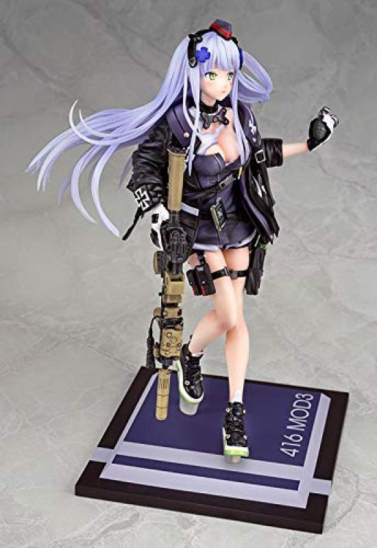 Frontline 416 MOD3 Severely Injured Scale ABS PVC Complete Figure with Stand Dolls' Ver. 1/7 & Pre-painted