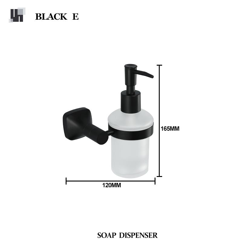 Dozator de săpun montat pe perete, dozatoare de săpun din oțel inoxidabil, detergent de bucătărie, pompă, sticlă, săpun, dozator de perete pentru baie