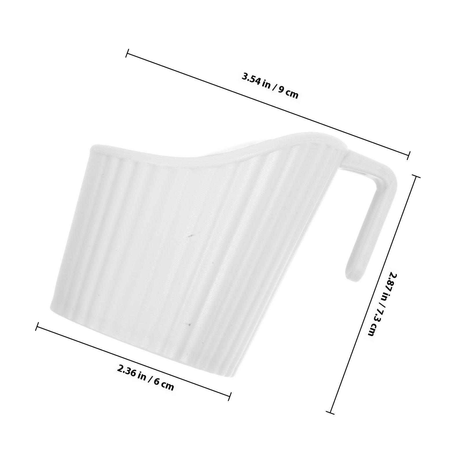 

6Pcs Plastic Insulated Cup Holder Spill Proof Anti Slip Bottom Hot Drink Sleeve Cold Beverage Tumbler Stand for Home Office Desk other
