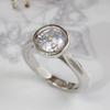 Simple Atmospheric Ring, Geometric Round All-Inclusive Fashion Ring