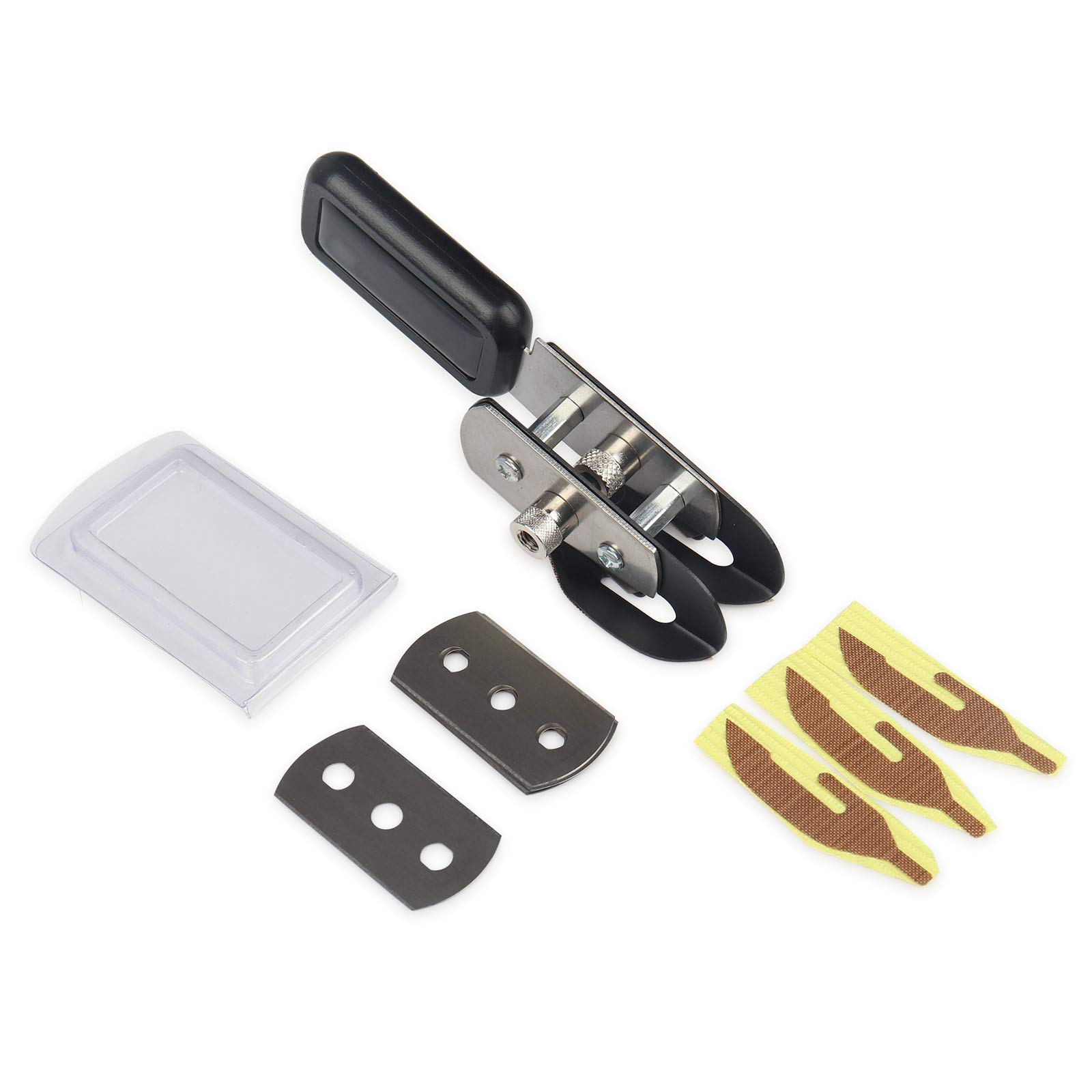 

FOSHIO Інструмент для різання віконної плівки Універсальний різак Поверхня для різання з PTFE Інструмент для тонування вікон Ручний різак з 10 запасними лезами