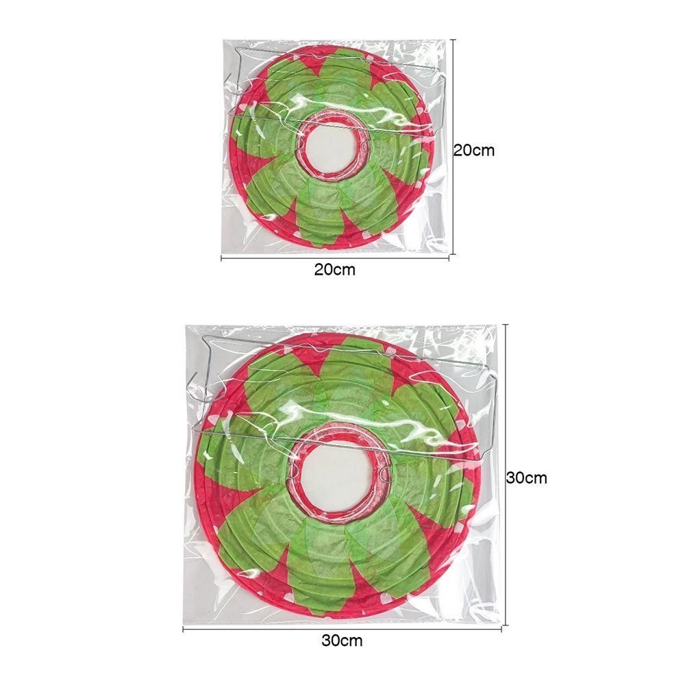 day 3D Strawberry Festival Lantern Paper Lanterns Strawberry Lanterns Hanging Lantern Ball