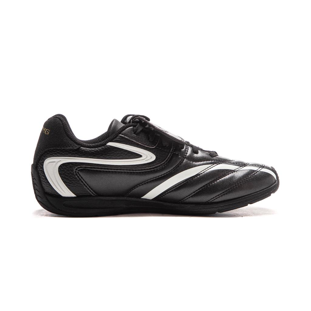 New LiNing Film Pulse Slip Resistant, Abrasion Resistant, Lightweight Low Top Casual Shoes Women's Black AGLV136-1