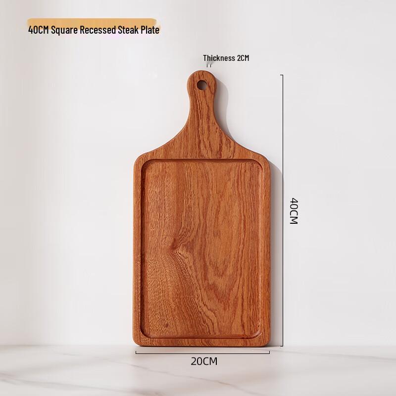 Wudan Wood Rectangular Serving Tray