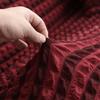 LANMOLIFE High Elastic Bubble Grid Sofa Cover 1/2/3/4 with Skirt Hem, All Season Universal Pet Anti Dirt