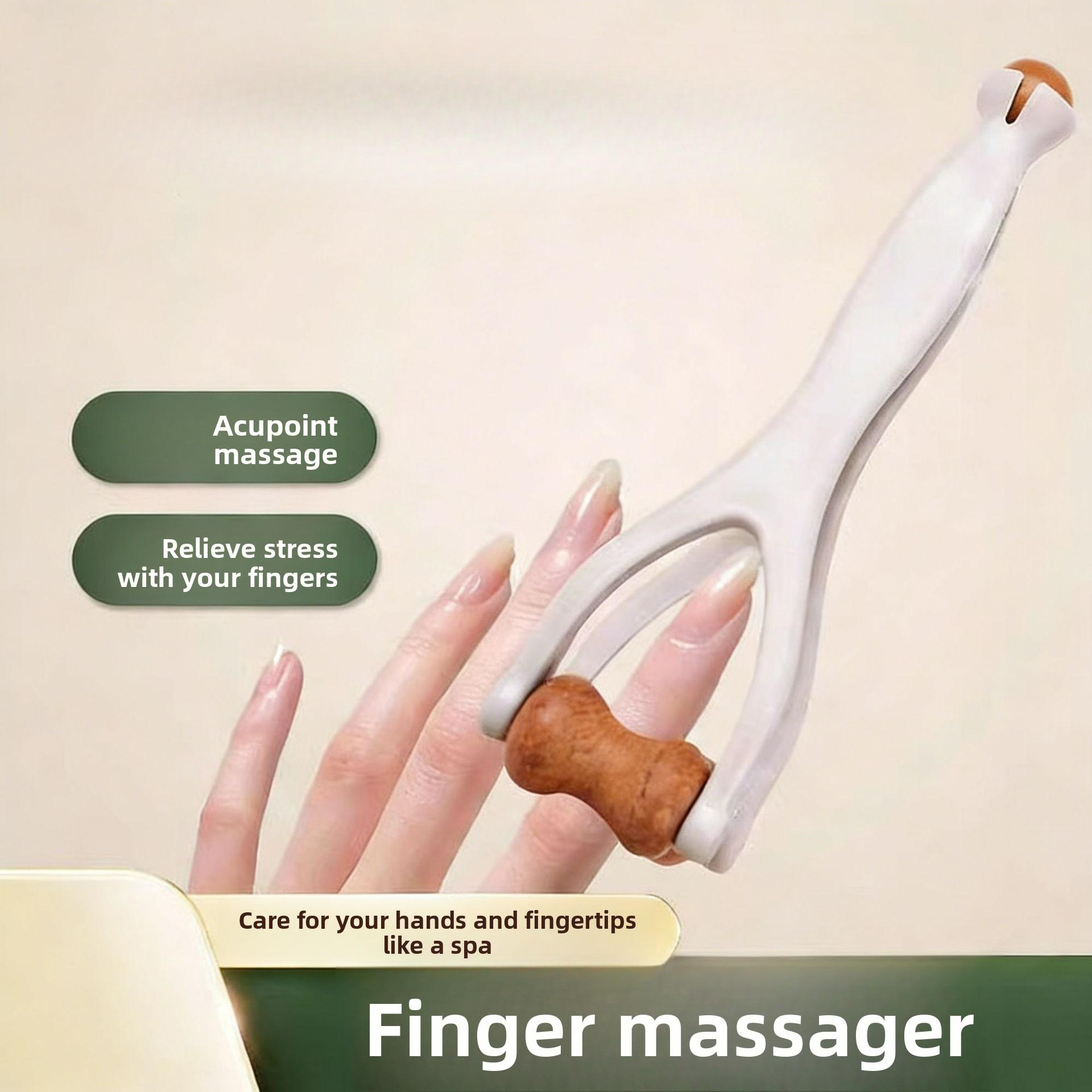 Finger massager hand joint massage roller finger massage clip relax hand joint