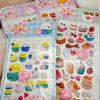 Cute Animal Puffy Bubble Stickers Self-Adhesive 3D Assorted Kids Stationery Stickers for Journal Notebook DIY Craft Decoration