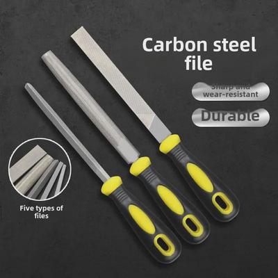 Half-Round File Grinding Tool Set - Medium Tooth, Fine Mesh