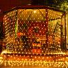 Thrisdar LED Mesh Net Lights 2*2M 3*2M 6*4M Christmas Fairy Net Garland Light For Tree Bushes Fence Wall Party Decor