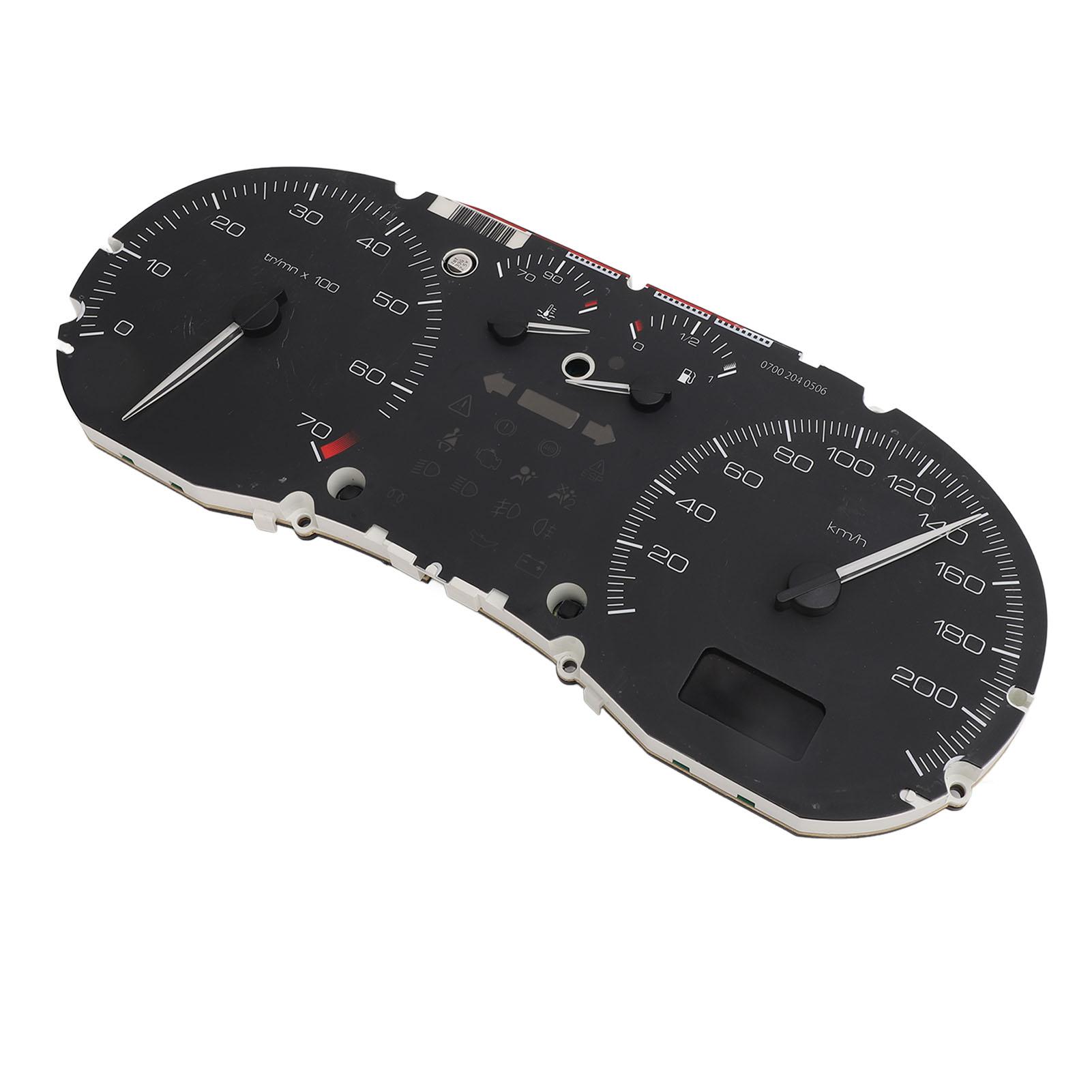 

Car Combination Instrument High Accuracy Black Manual Water Temp Meter Fuel Meter Tachometers Replacement for Peugeot