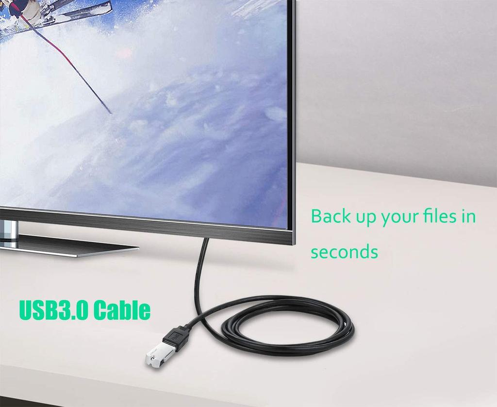 XBOHJOE 6M USB Extension 5Gbps Data Male To Female Connectors for and Black 3.0 Cable, Transfer, Gold-Plated Drives, Mice, Keyboards, Printers, More,