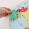 Gabe Family Montessori Plus World Maps Puzzle Set KS4221, 1 Set, 7 Pieces, Korea Best Toddler Puzzle