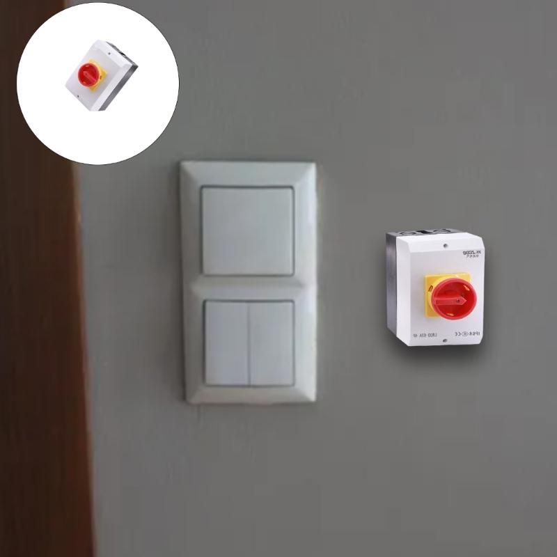 63A Isolator Disconnect Switches Waterproof On/OFF Disconnecting Switches For Electrical Equipment Tool Accessory
