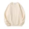 Large Long Crew Winter [Blostirno] Women's Sweatshirt, Size, Sweatshirt, Women's, Sleeve, Sportswear, Neck, Plain, Spring, Autumn, (JP0114BE-S)