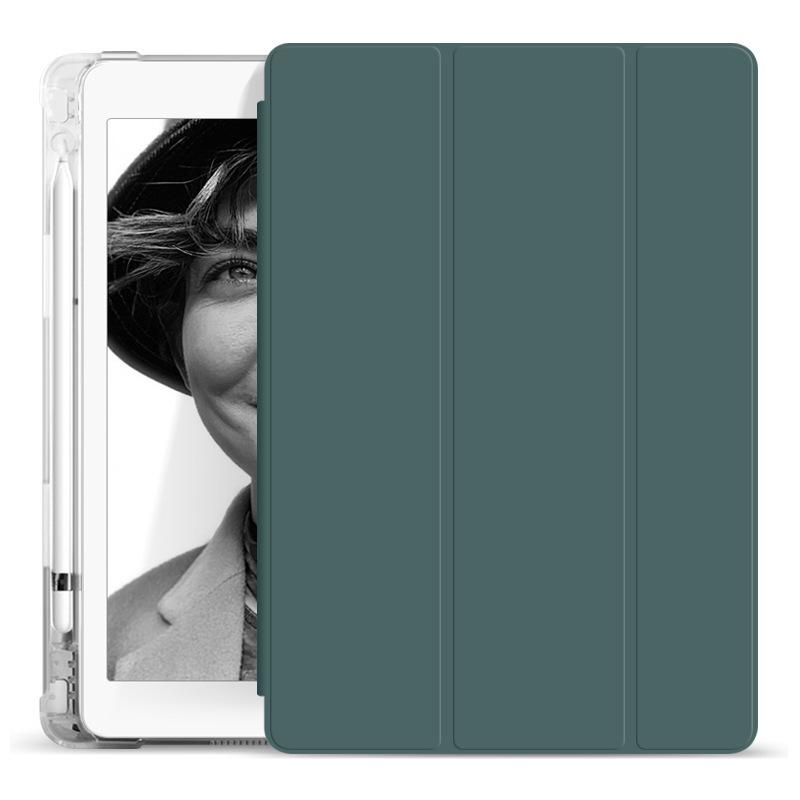 Funda para iPad de 10,2 pulgadas Air 4/5: Funda de cuero a prueba de caídas con ranura para bolígrafo para Pro 11 y Mini 6