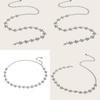 Metal Chain Star Waist Belt For Dresses With Hook Closure Stylish Summer Accessory