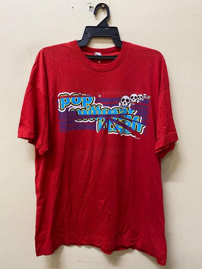 Vintage 90s PWEI Pop Will Eat Itself uk band indie britpop new waze alternative shirt