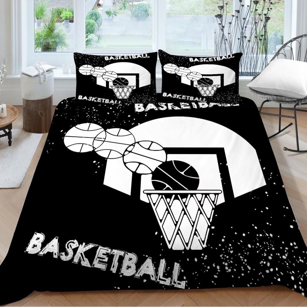 Basketball Series Bedding Two Or Three-Piece Sports Wind Polyester 3D Digital Printing