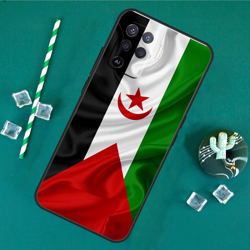 

Western Sahara Flag Phone Case For Oppo A18 A38 A58 A78 A98 A40 A60 A80 A91 A15 A17 A74 A94 A54 A57S A16 A76 A96 OPPO A78 4G