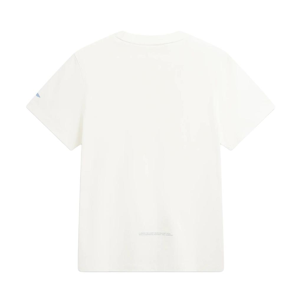 Li Ning Outdoor CF Weich Einfach Vielseitig Rundhals Kurzarm T-Shirt Damen Oberteile ATSW052-1