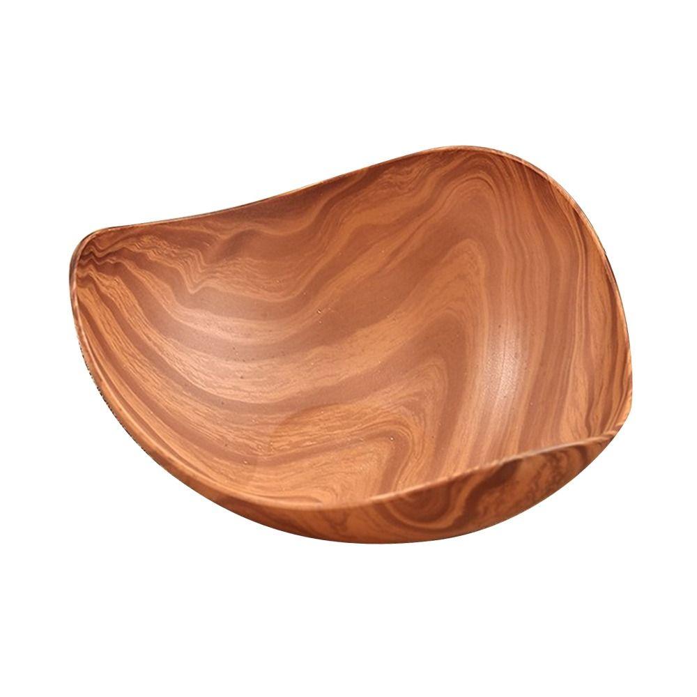 Japanese Plastic Dining Plate Fruit Tray Dish Desktop Snack Picnic Plate  Household Desktop Storage