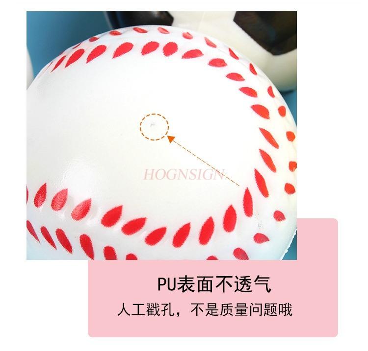 4Pcs Pu Decompression And Ventilation Ball Sponge Ball Children'S Toy Kindergarten Gift Mini Leather Ball Soft Solid Elastic