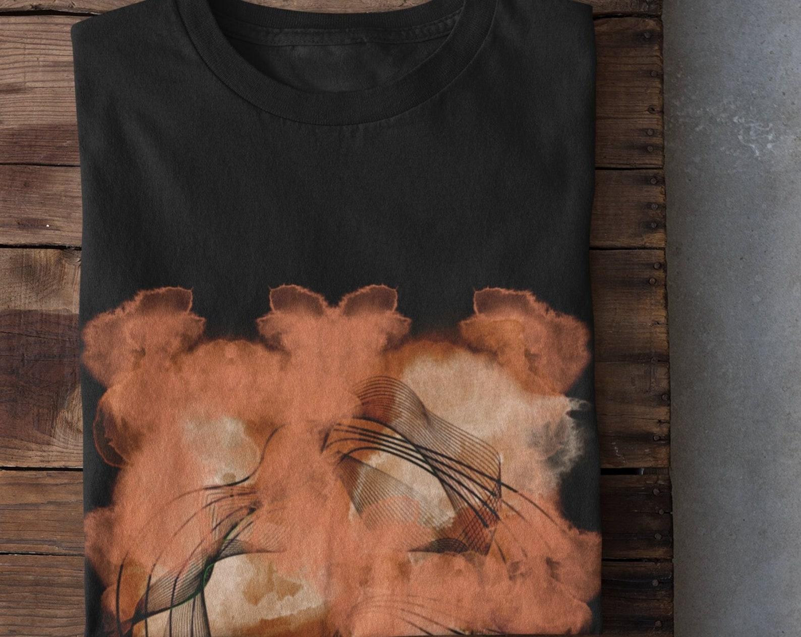 Psychedelic Shirt, Alt Clothing, Hippie T Shirt, Mushroom Shirt, Rave Outfit, Acid House Shirt, Gift For Dj, Unique Shirts, Trippy Art Shirt L