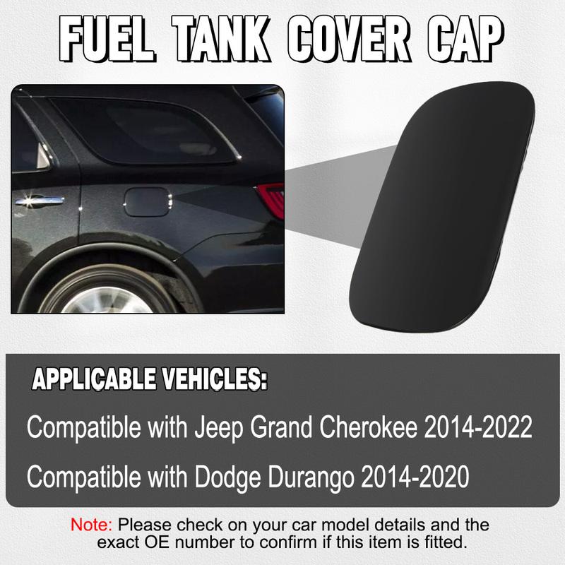 Car Fuel Tank Cover Gas Oil Filler Cap for Jeep Grand Cherokee 2014- Dodge Durango 2014- 5LW29GW7AB 68216982AB