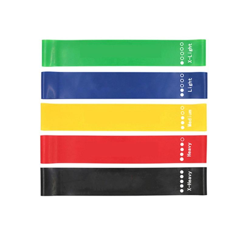Lightweight Fitness Workout Equipment Rubber Resistance Bands Yoga Gym Elastic Gum Strength Pilates Crossfit Women Weight Athletic